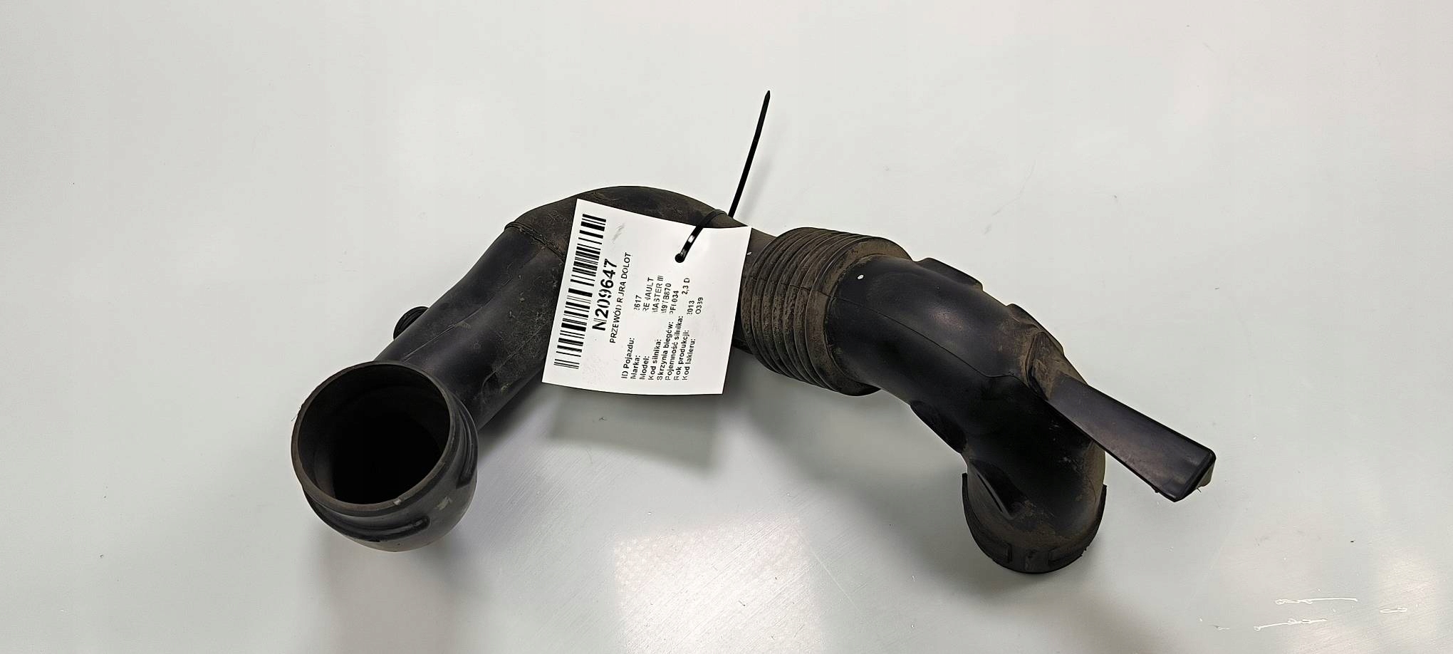 wiring pipe tube 165554107R RENAULT MASTER III