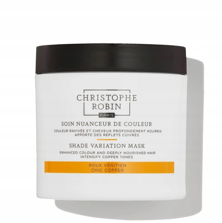Christophe Robin odstín masky pro osvěžení barvy vlasů Chic Copper 250 ml