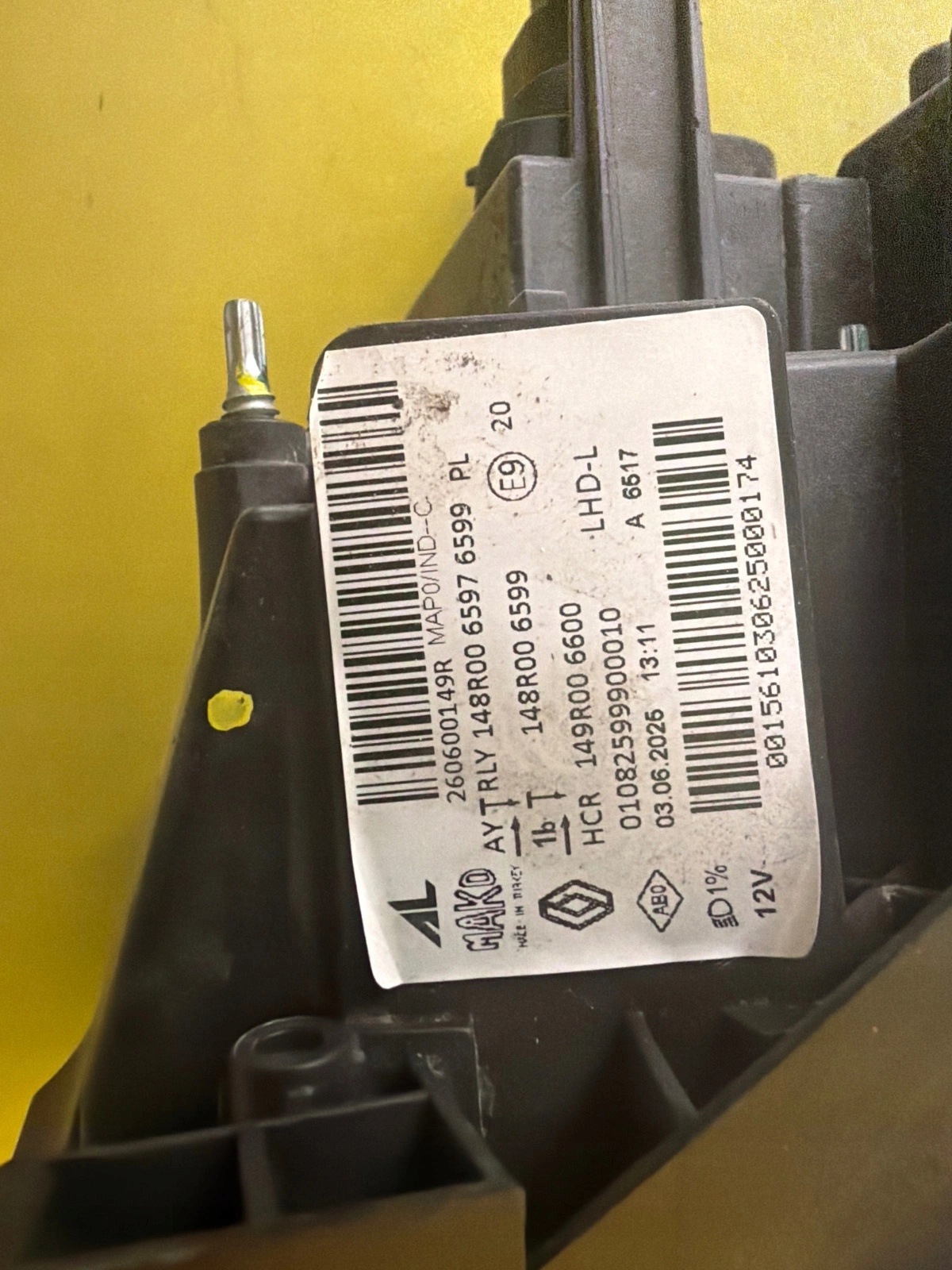 light left Renault Clio 5 V Lift Full Led 260600149R