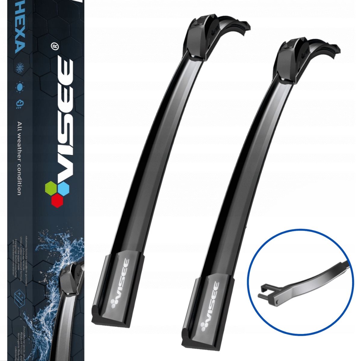 

Wycieraczki Visee Hexa Mercedes E (W211) 2002-2008