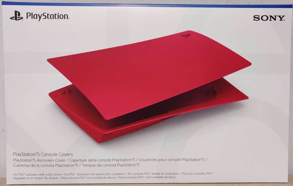 Osłona konsoli Cosmic Red cover oryg. Sony do modelu "fat"