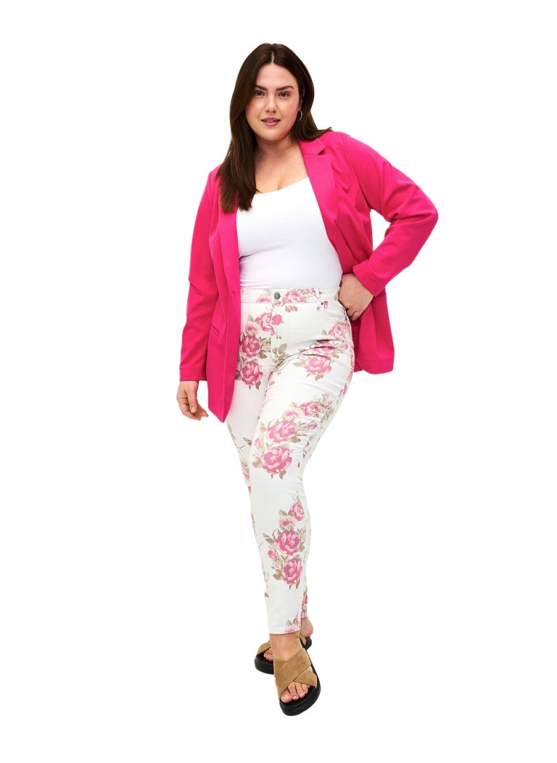 Sako Pletená Růžová 008J Zizzi 44