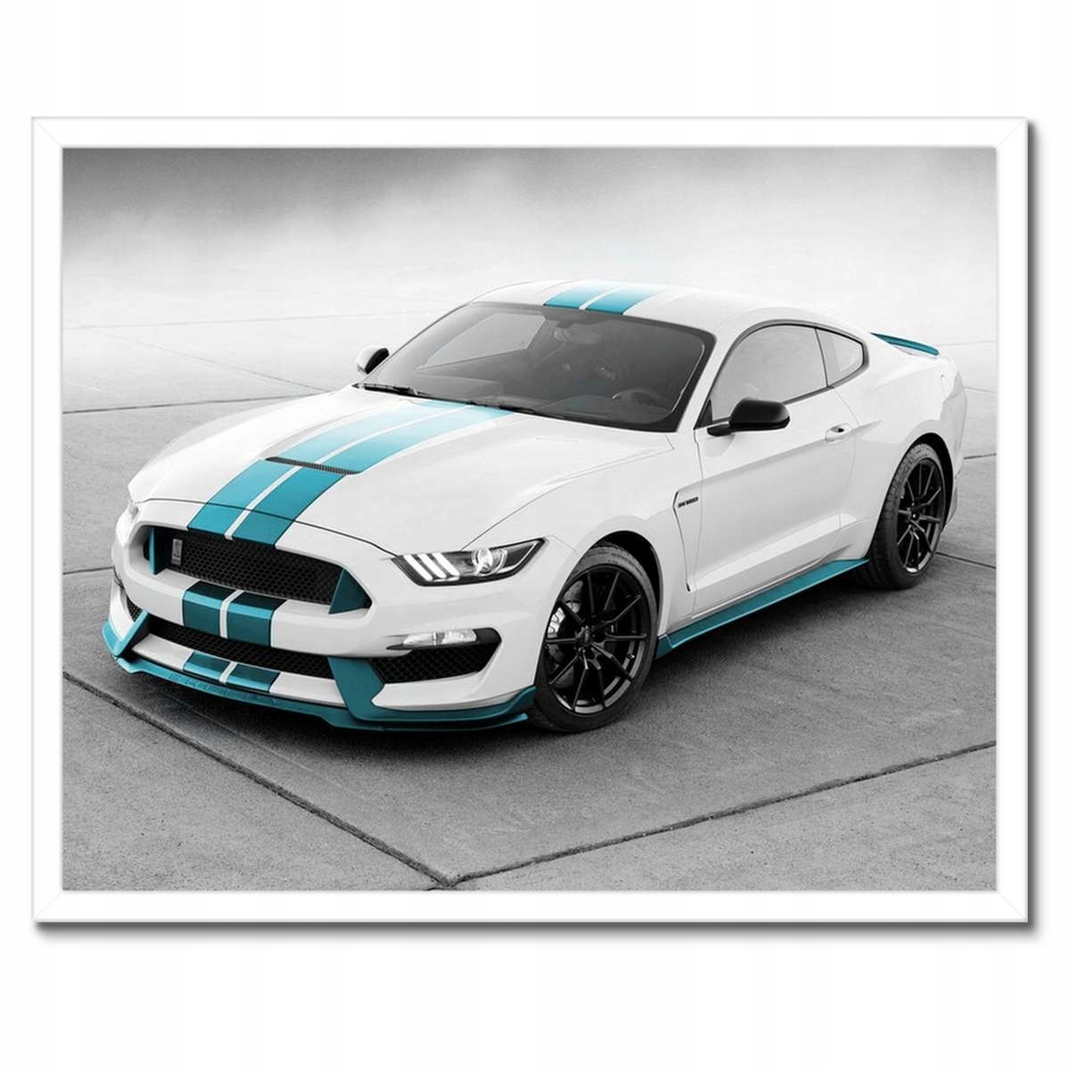 Plakáty v rámu 50x40 Mustang Ford Auto