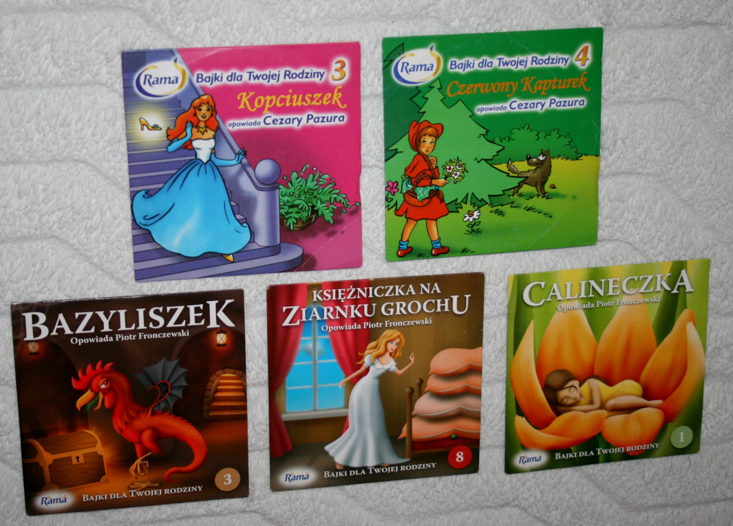 BAJKI DLA TWOJEJ RODZINY AUDIOBOOK 5 PŁYT CD Wydawnictwo inne