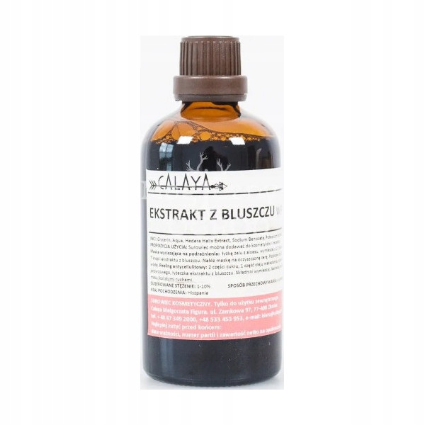 

Ekstrakt z bluszczu w płynie 100ml Calaya