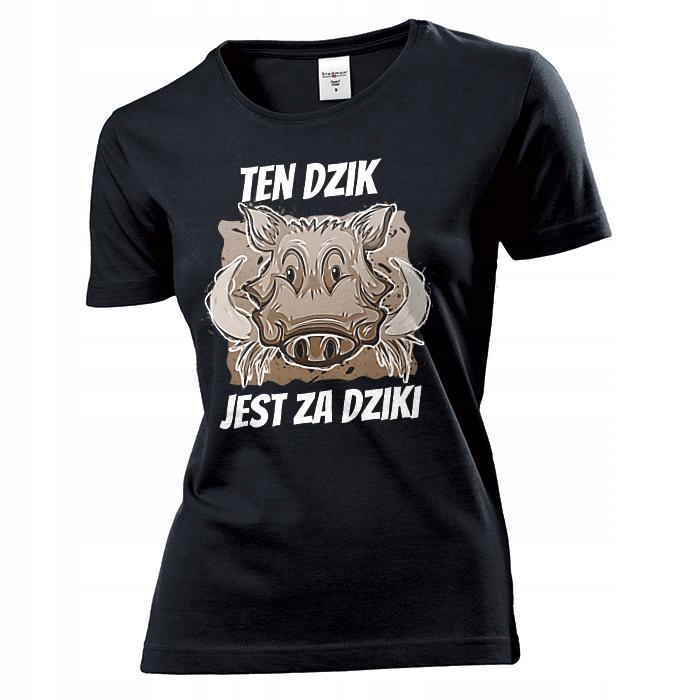

Koszulka damska Za Dziki Dzik M