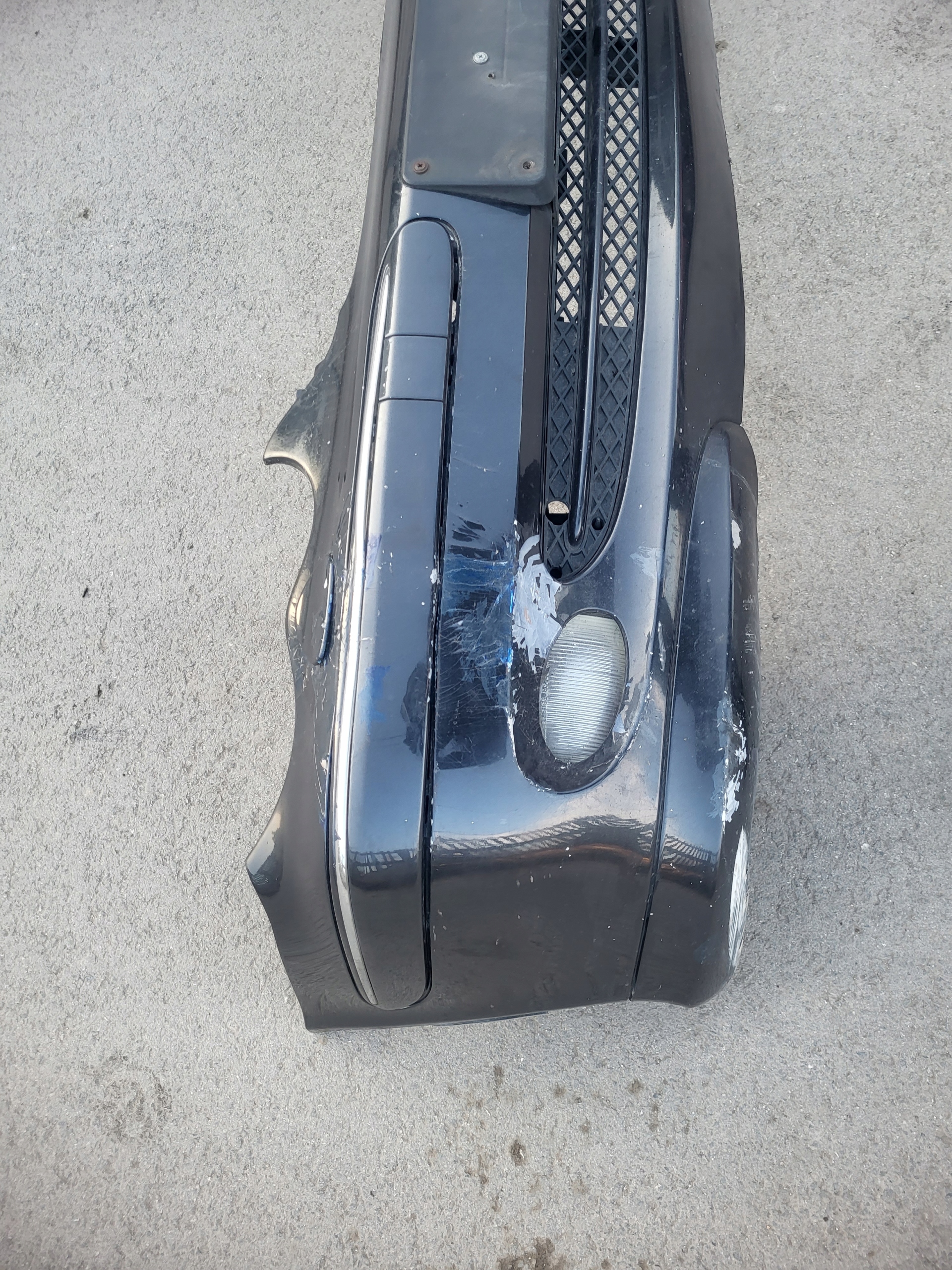 bumper front front MERCEDES W203 washers
