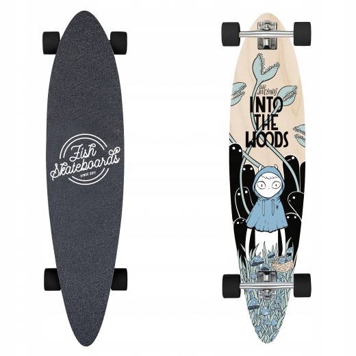 NOWY longboard FISHSKATEBOARDS Pixie 2021 WAWA