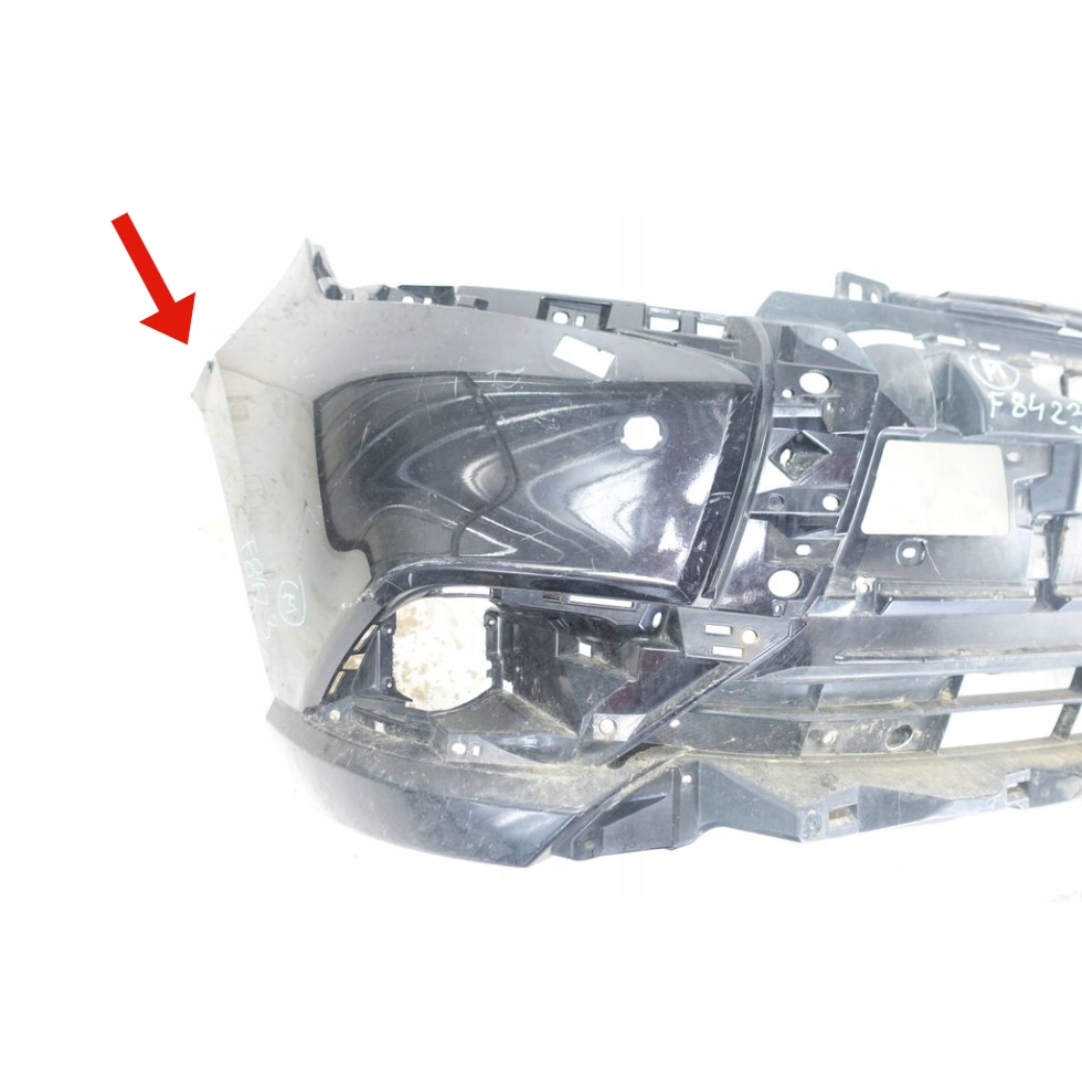 bumper front front MITSUBISHI OUTLANDER III LIFT 15-18 washers 4XPDC