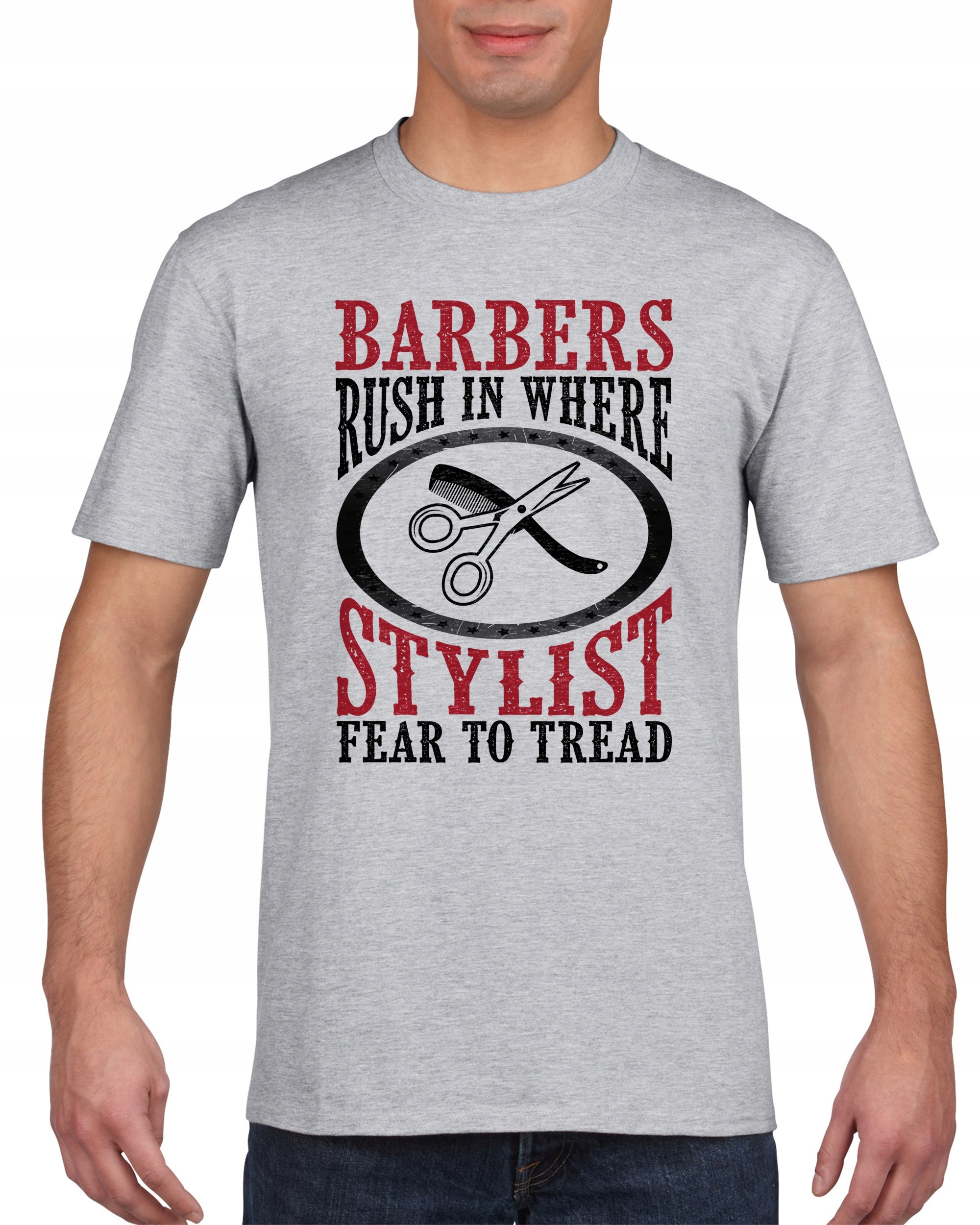 

Koszulka męska Fryzjer barber vs stylista M