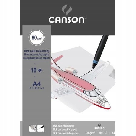 

Kalka Blok kalki kreśl A4 90g 10k Canson