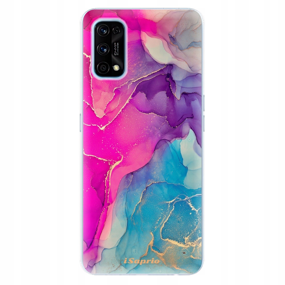 Silikonowe etui iSaprio Purple Ink do Realme 7 Pro