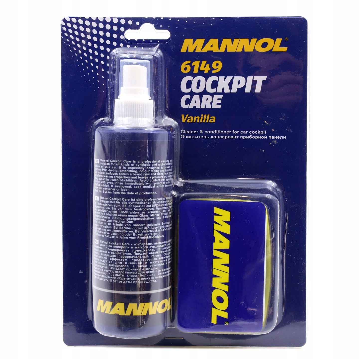 

Mleczko do Kokpitu Vanilla Mannol Cockpit 250ml
