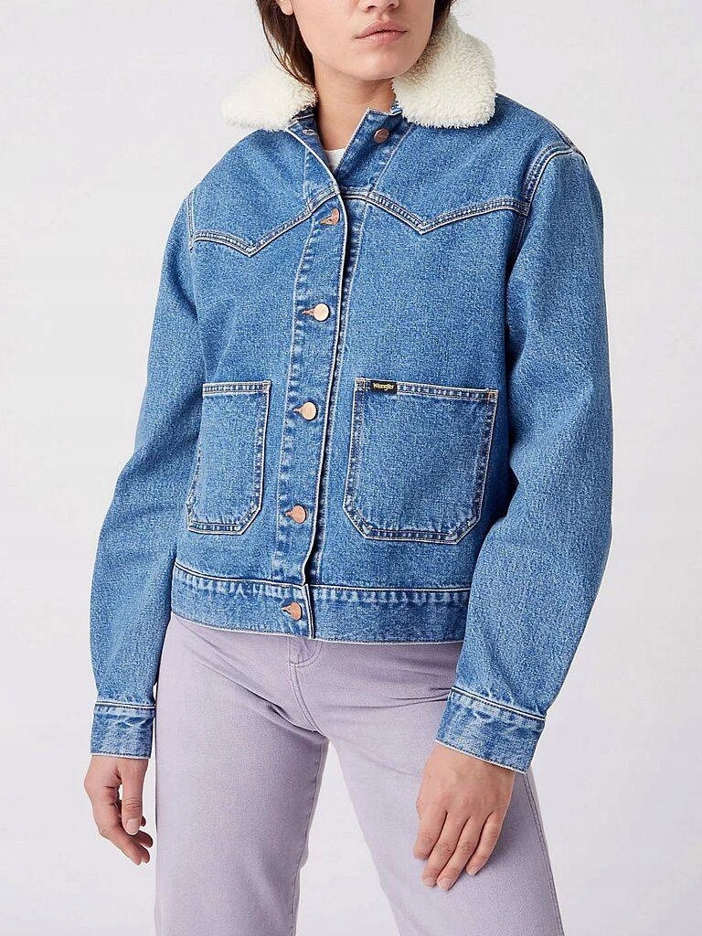 Dámská bunda Wrangler Western Ranch Jacket Sandi W43773X18 XXL