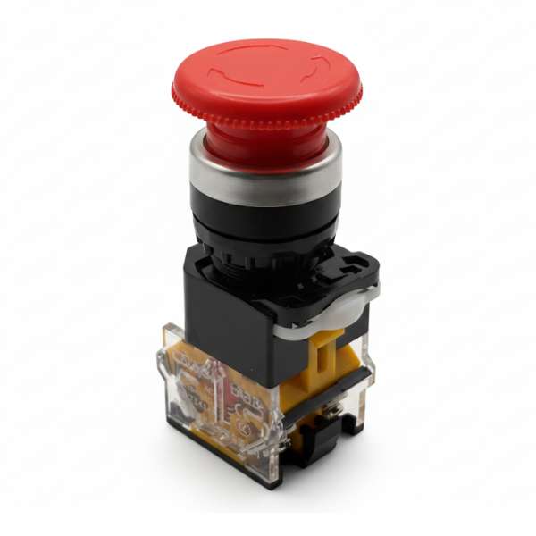 Wyłącznik awaryjny STOP - grzybek