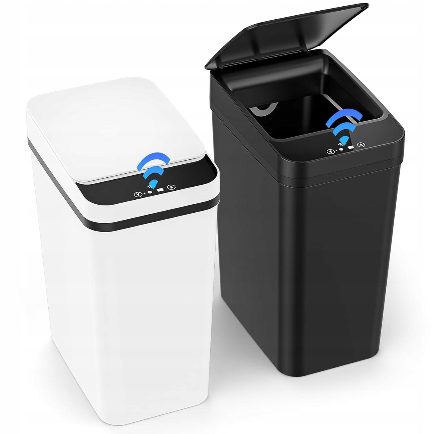 2 Ks Automatický Odpadkový Koš S Pohybovým Senzorem, Bezdotykový, 8,5 L