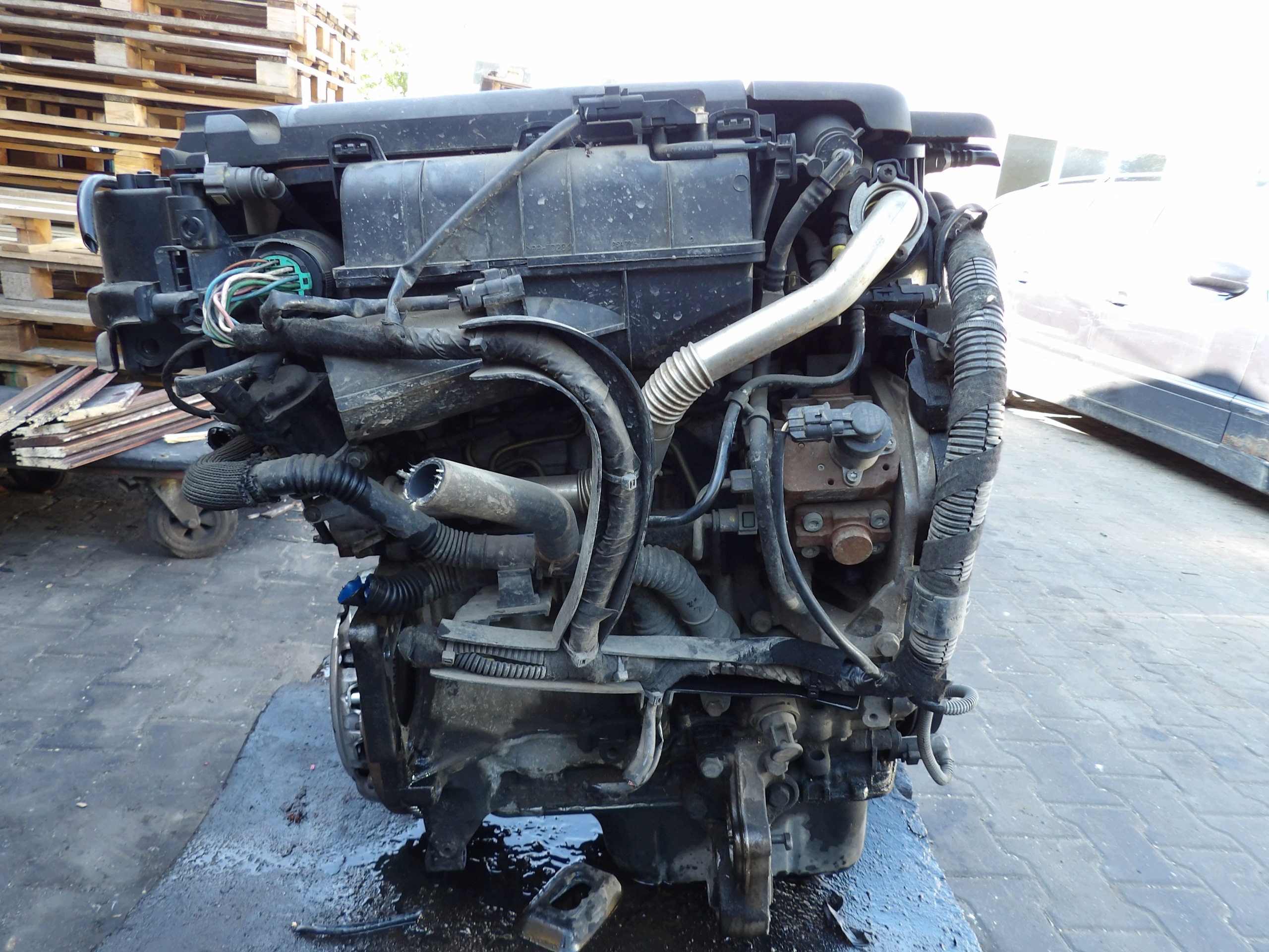 Peugeot 206 1,4 hdi engine complete 10FDAF