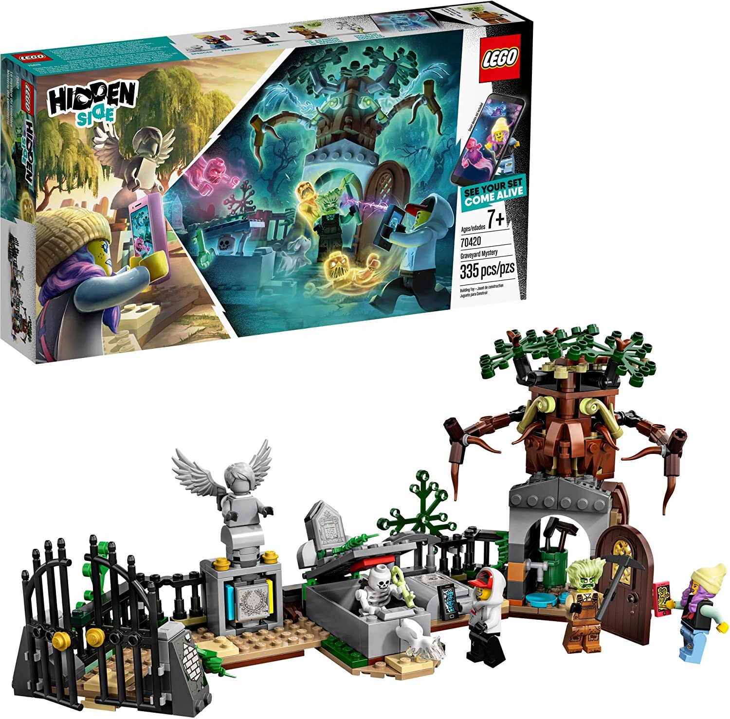 Klocki LEGO Hidden Side 70420 - Tajemnicze cmentarzysko Marka LEGO