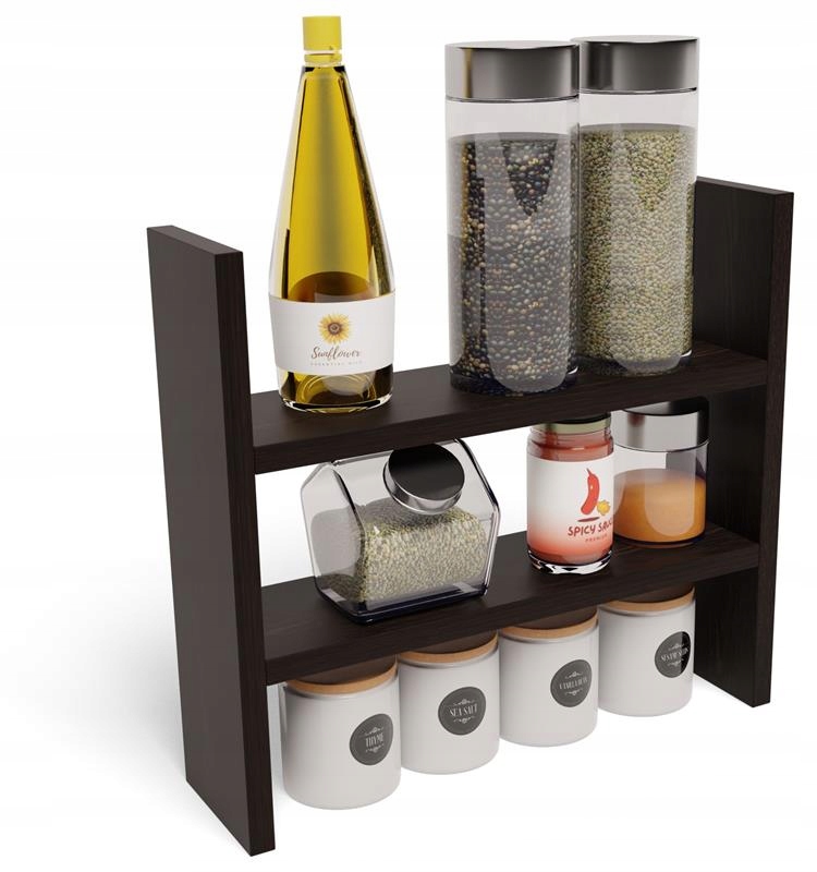 Stojaca kuchynská polica Bis EX3 wenge doska 18 mm