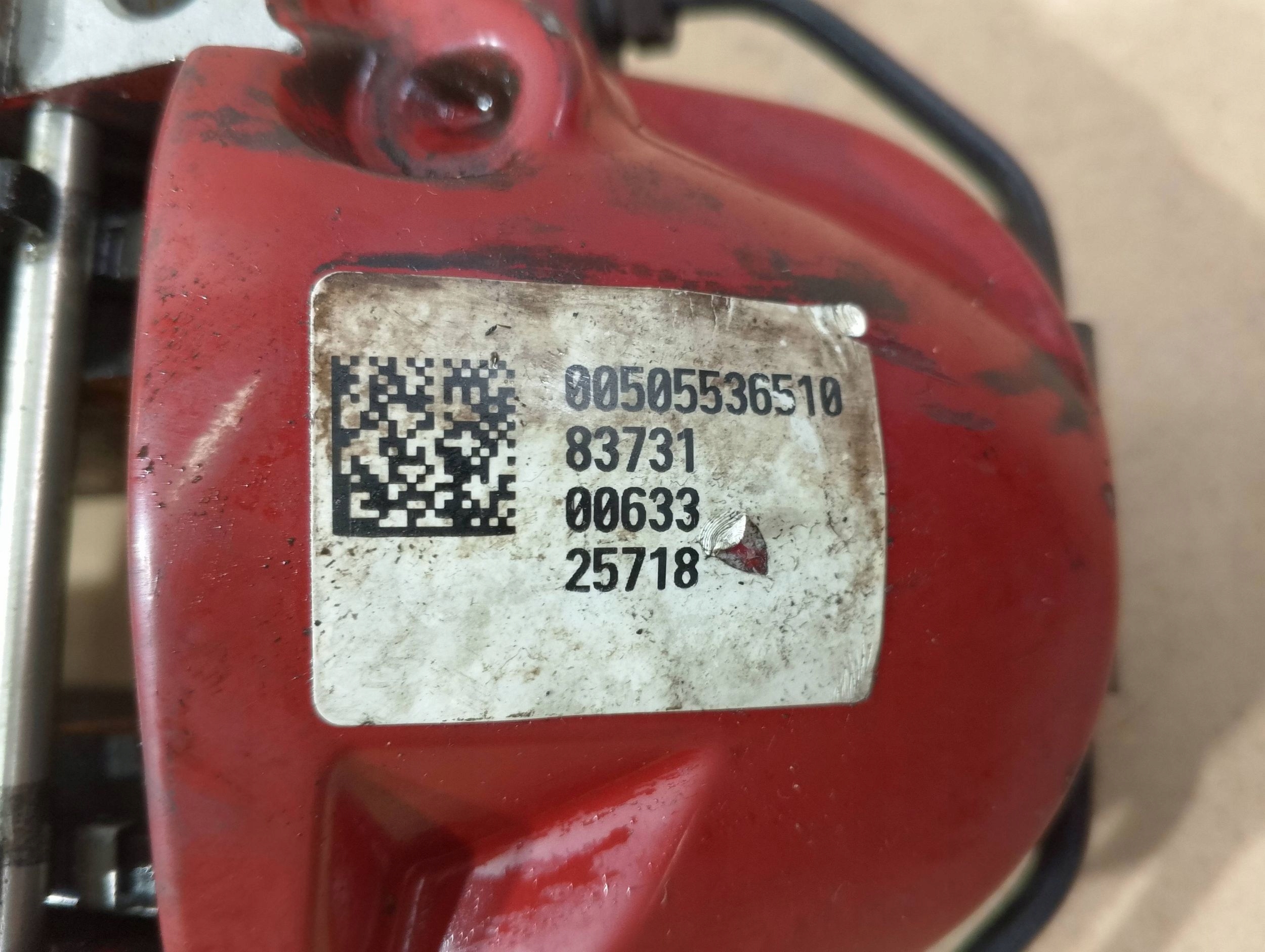 ALFA STELVIO caliper front front left 505536510 BREMBO (B432)
