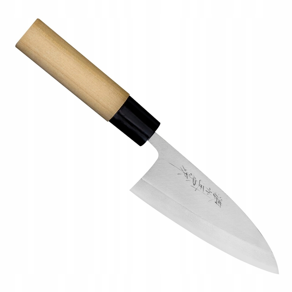 Satake Shirogami#2 Pro Japonský ostrý kuchynský nôž Deba na filetovanie 12 cm