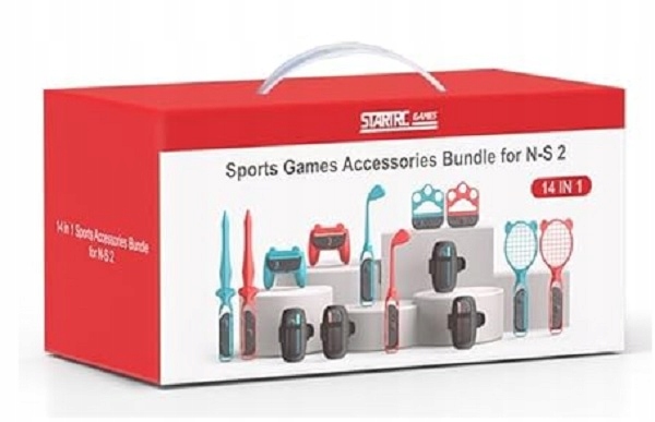 STARTRC GAMES AKCESORIA SPORTOWE 14 IN 1 FOR NINTENDO SWITCH 2