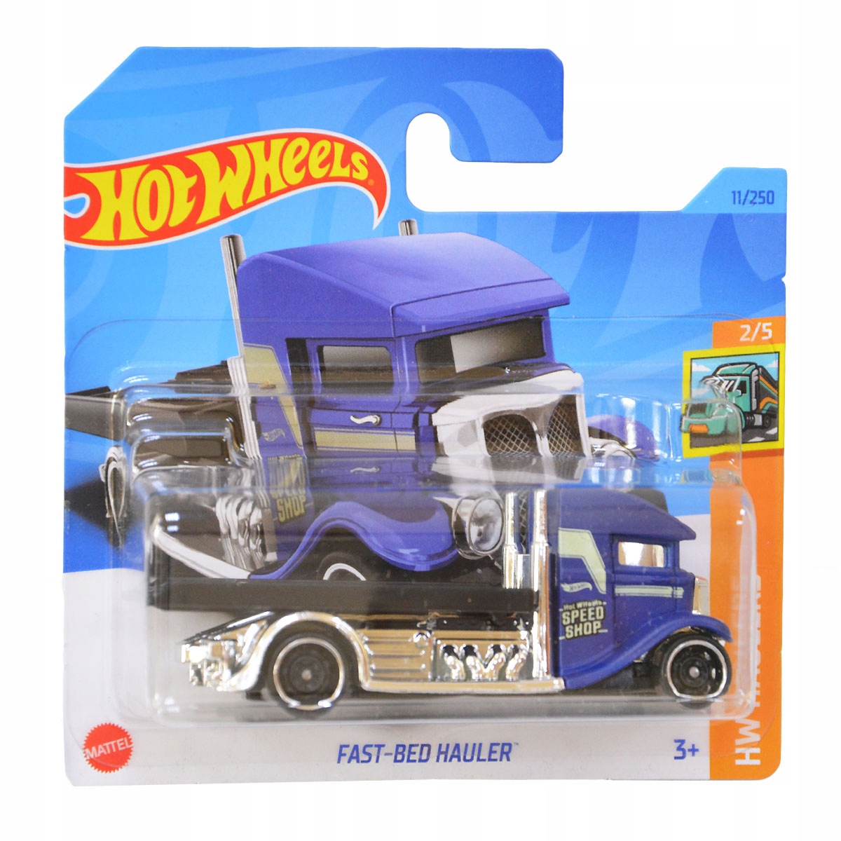 

Hot Wheels Auto Fast-bed Hauler Blue
