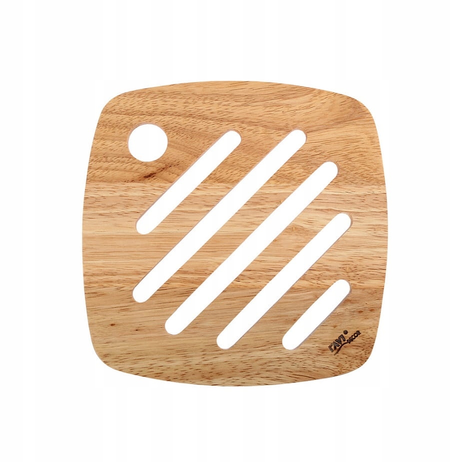 

Podkładka podstawka garnek drewno kauczukowe 18 cm