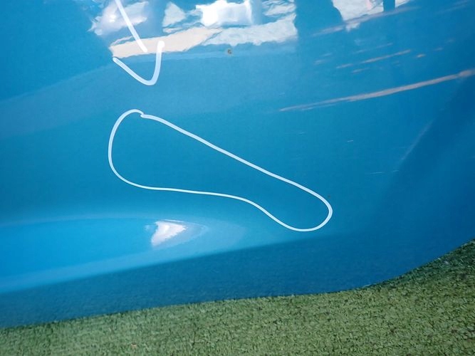 HYUNDAI I10 III 20- door left rear. rear part