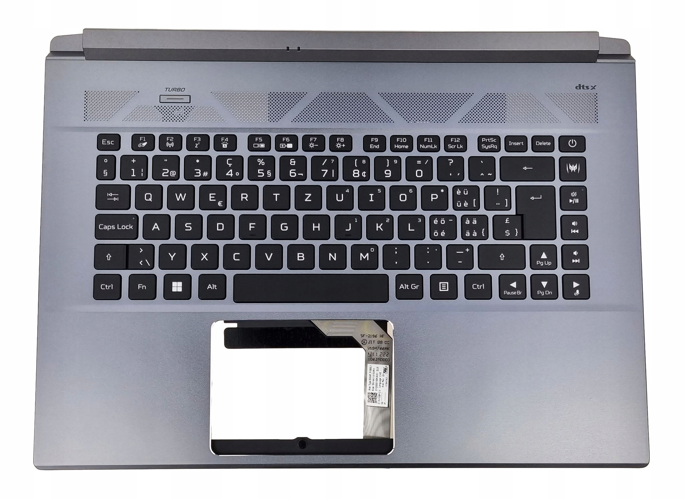 Nová Klávesnice Pro Notebook Acer Predator Triton 500 PT516-51S Německá