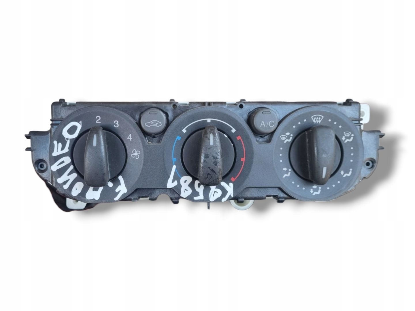 control panel of the air conditioning Ford Mondeo 4 2010 6G91-19980-BF