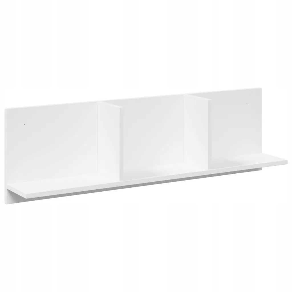 Nástěnná skříňka bílá 100x16,5x30 dřevěná