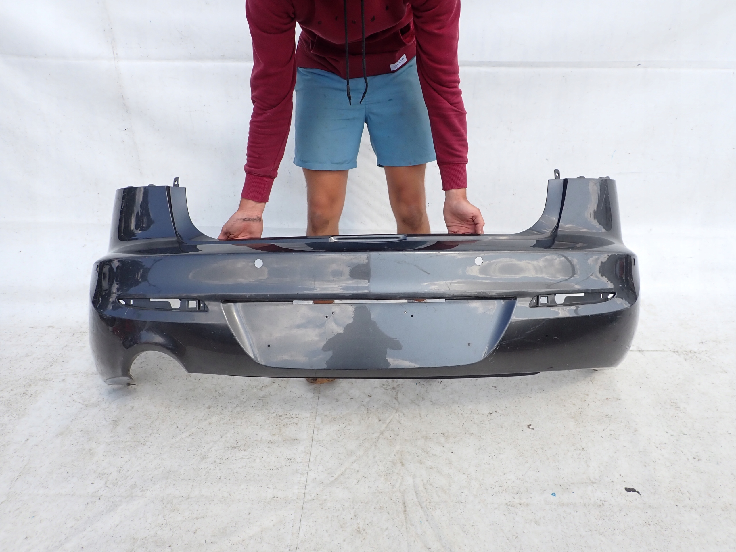 MAZDA 3 II sedan 08- bumper rear part rear PDC