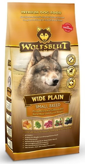 Levně Wolfsblut Dog Wide Plain Small Konina a batáty 2kg