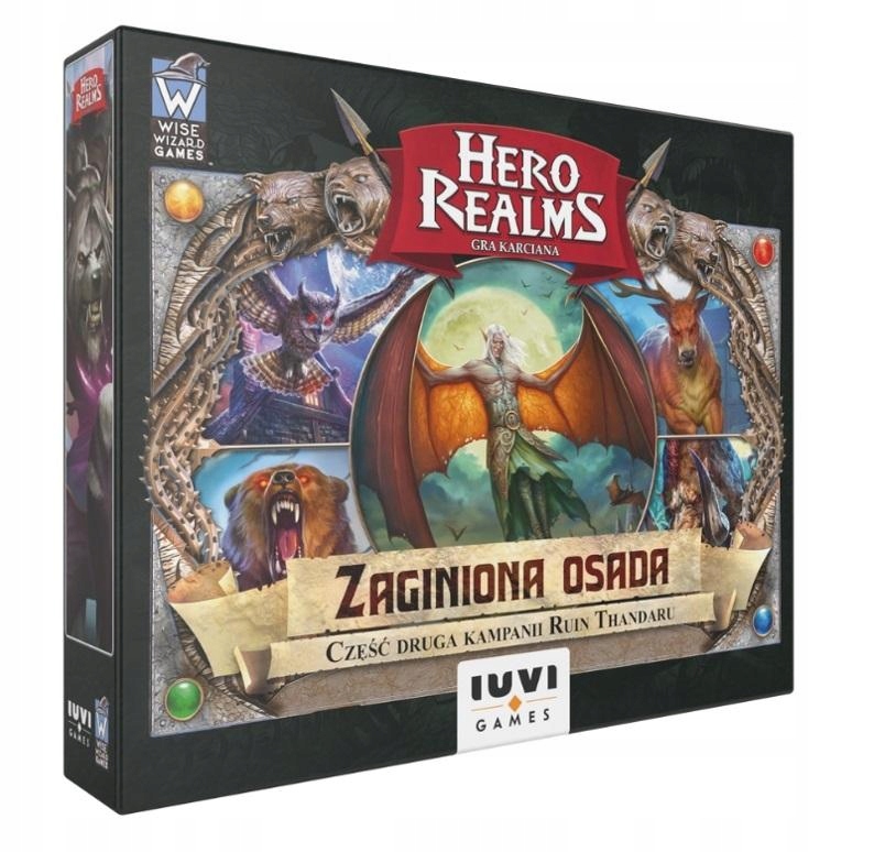 Dla Dziecka Gra Planszowa Planszówka Rodzinna Hero Realms Zaginiona
