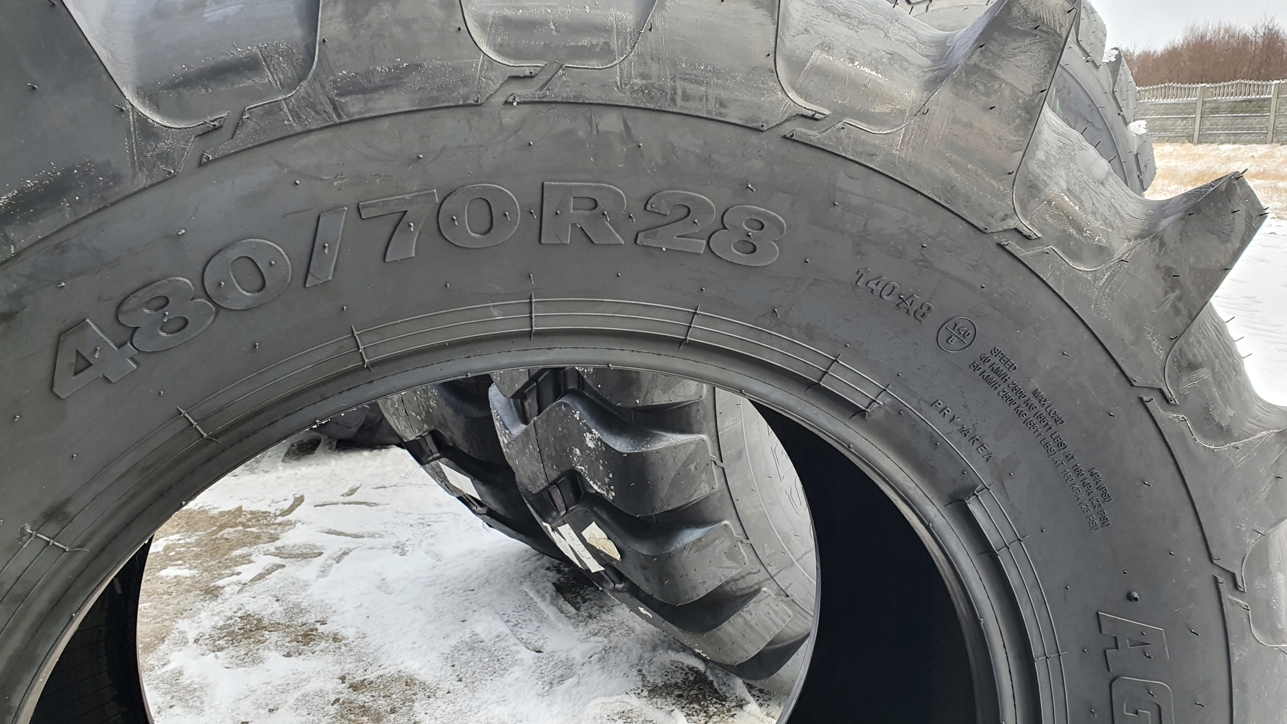 Opony 2 x 480 70R28 Seha Ozka AGRO 10 2 sztuki Model AGRO 10