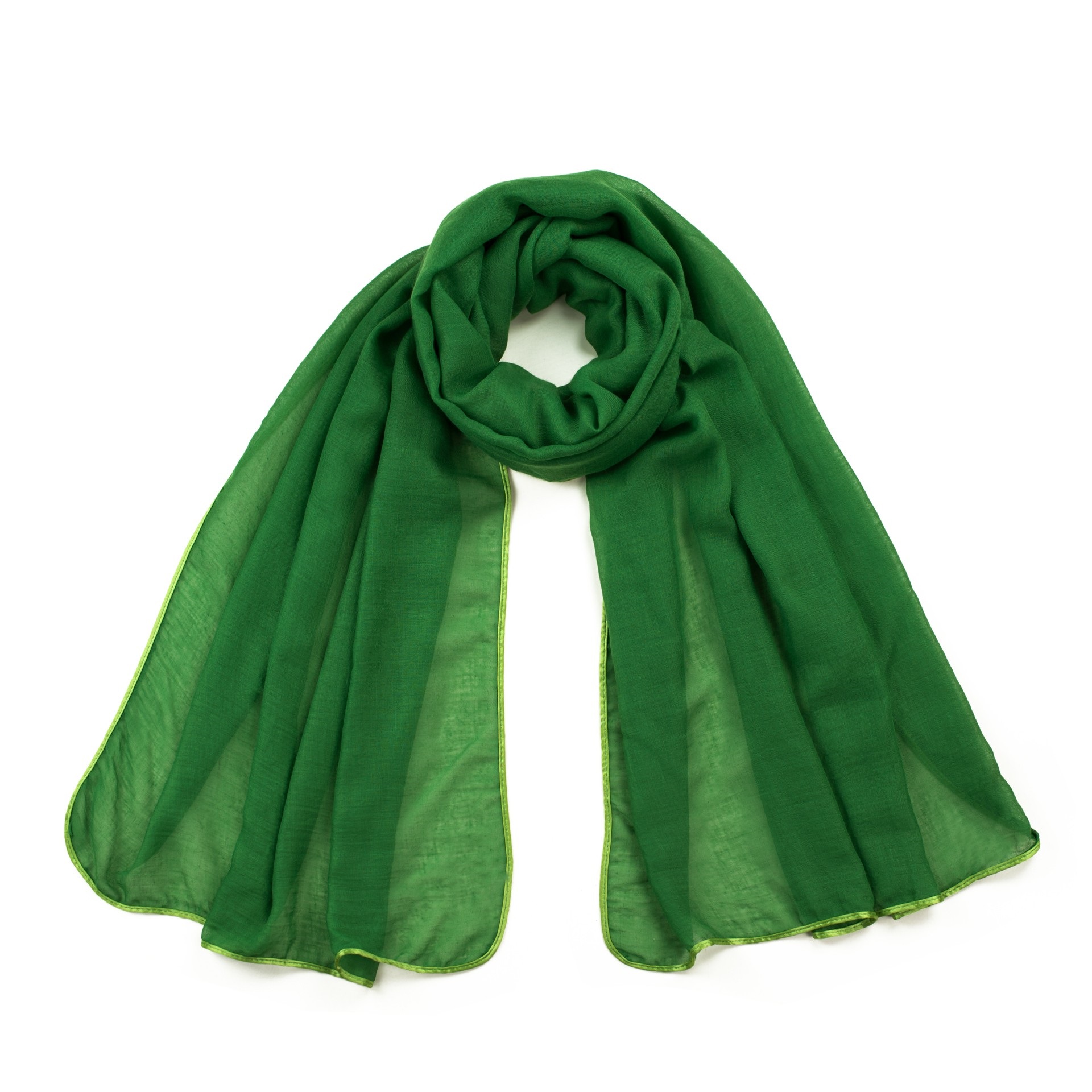 

Miekki Szal Damskie Na Wiosnę Z Wiskozy Zielony