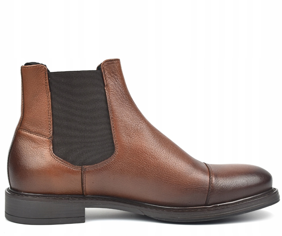 Botki męskie sztyblety RYŁKO IDMZ17 ciemny brąz lico r.44 Marka Ryłko