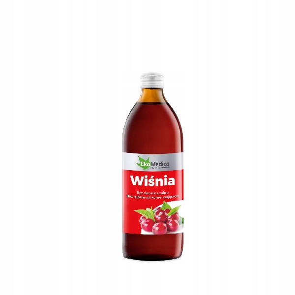 

Sok z wiśni 100% bez cukru 500ml