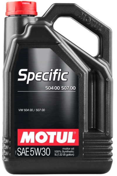 

Olej Motul 5W30 Specific Grupa Vag LL 507.00 5L