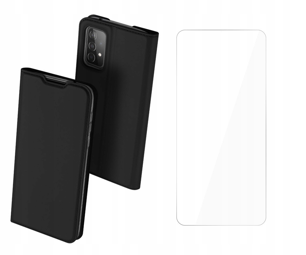 

Etui z Klapką + szkło 2,5D do Samsung Galaxy A52