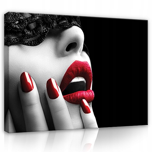 Obraz na plátně na stěně Ústa Žena Akt 120x80
