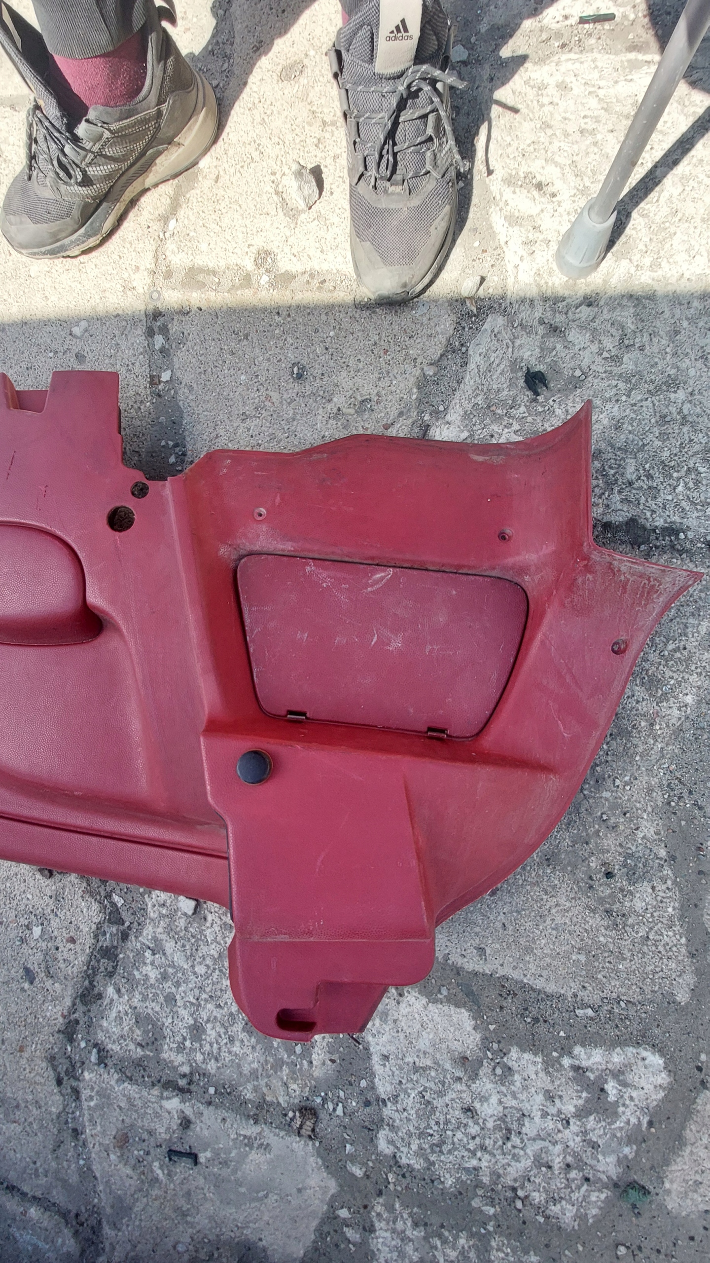 MINI ONE COOPER R50 R53 00-08 R. side upholstery left rear part