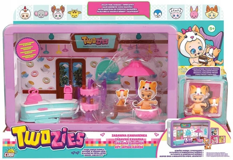 

Twozies Zabawna kawiarenka Cobi MO-57010