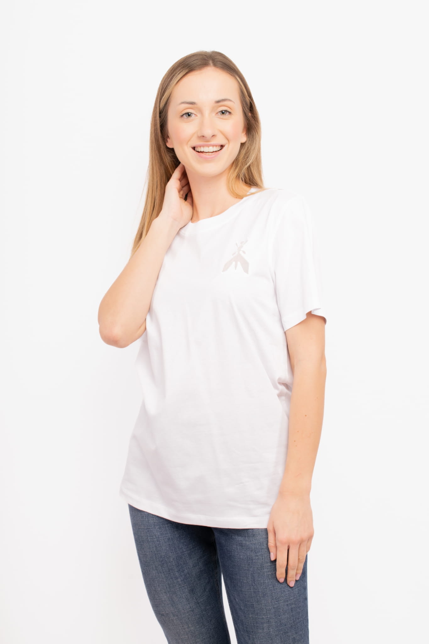 Dámské tričko Patrizia Pepe 2M4381 J159 bílé tričko: 38