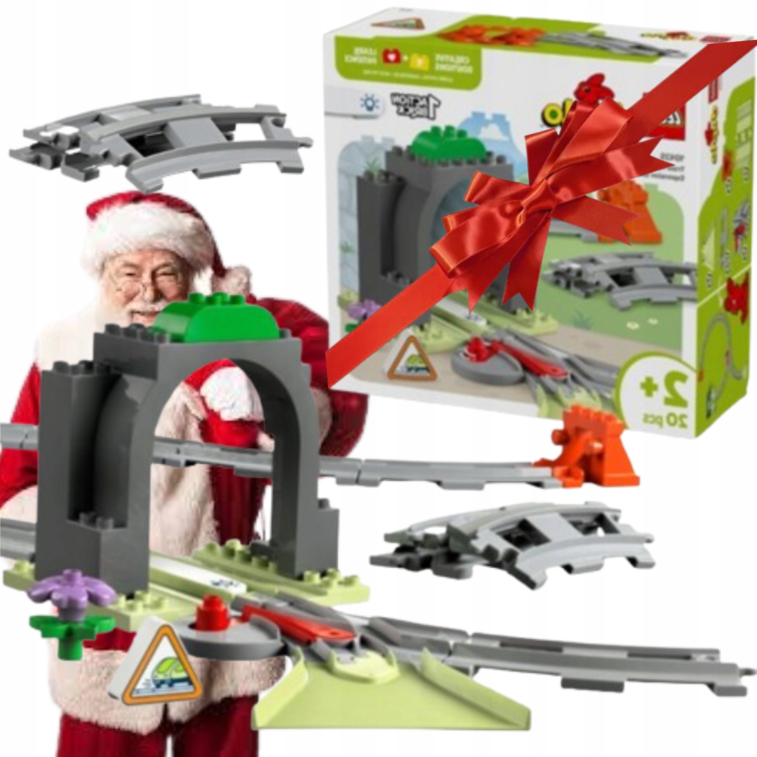 Klocki Lego Duplo 10425 Tunel Kolejowy I Podłoga Zestaw Rozszerzający