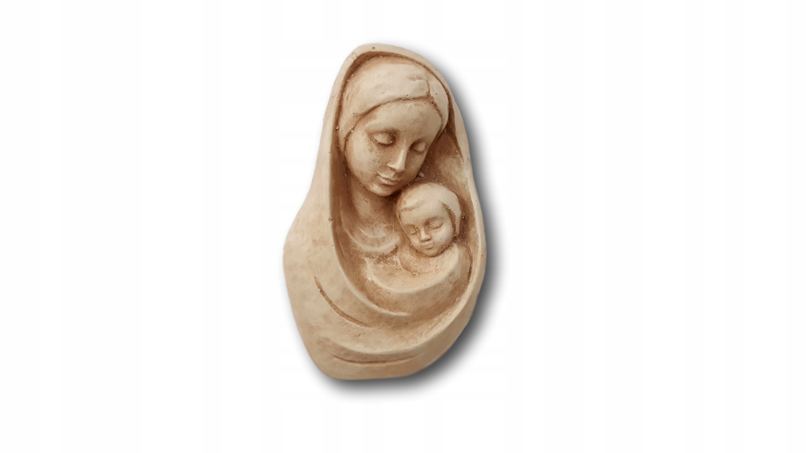 

Płaskorzeźba Maryja Matka Boska z dzieciątkiem