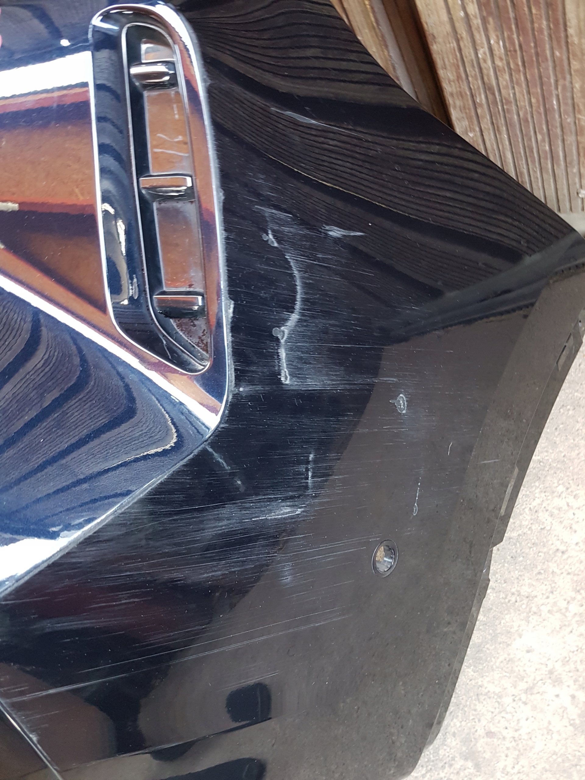 bumper rear BMW iX3 G08 LCI m-packet