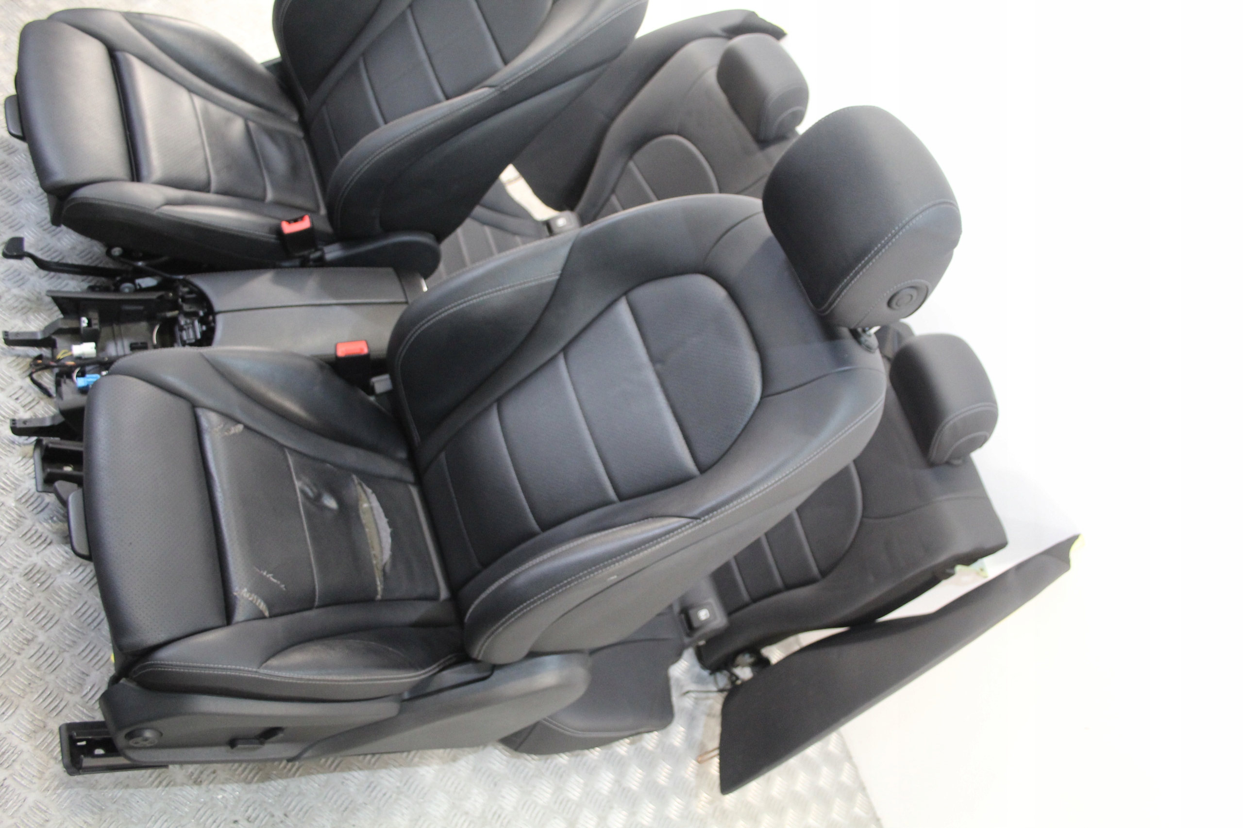 seats leather inner C-class W205 KOMBI