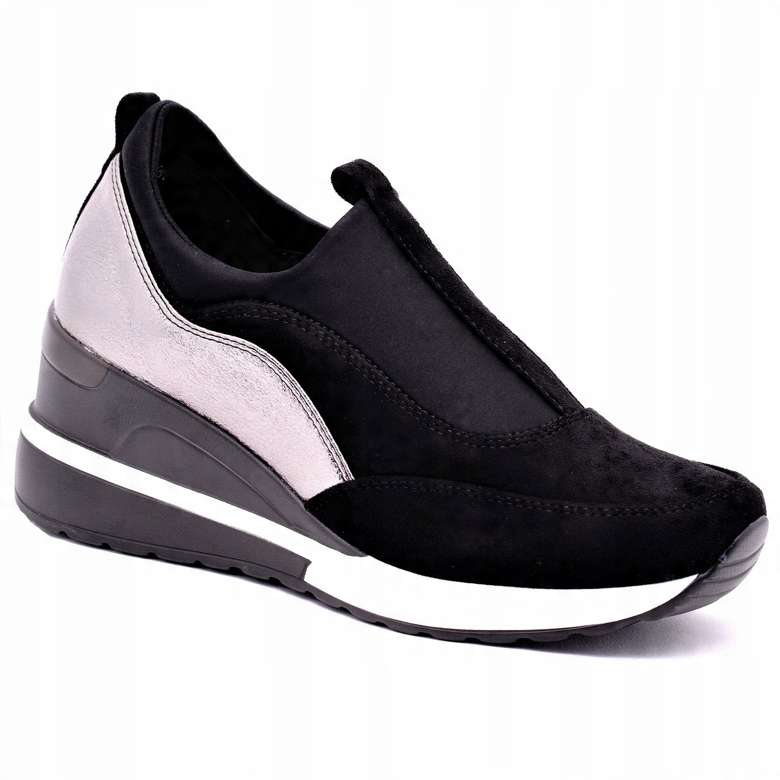 

Wsuwane Sneakersy Półbuty Damskie Vinceza 10593 37